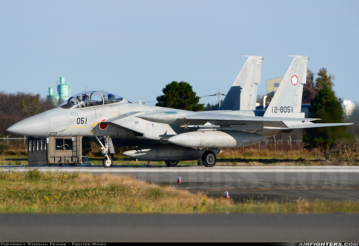 Japan - Air Force McDonnell Douglas F-15DJ Eagle 12-8051 at Hyakuri (RJAH), Japan