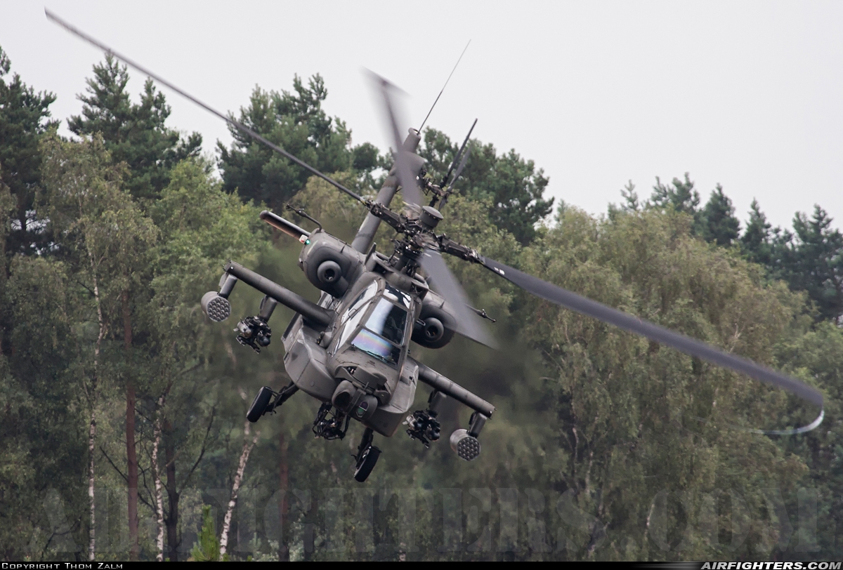 Netherlands - Air Force Boeing AH-64DN Apache Longbow Q-04 at Off-Airport - Oirschotse Heide (GLV5), Netherlands