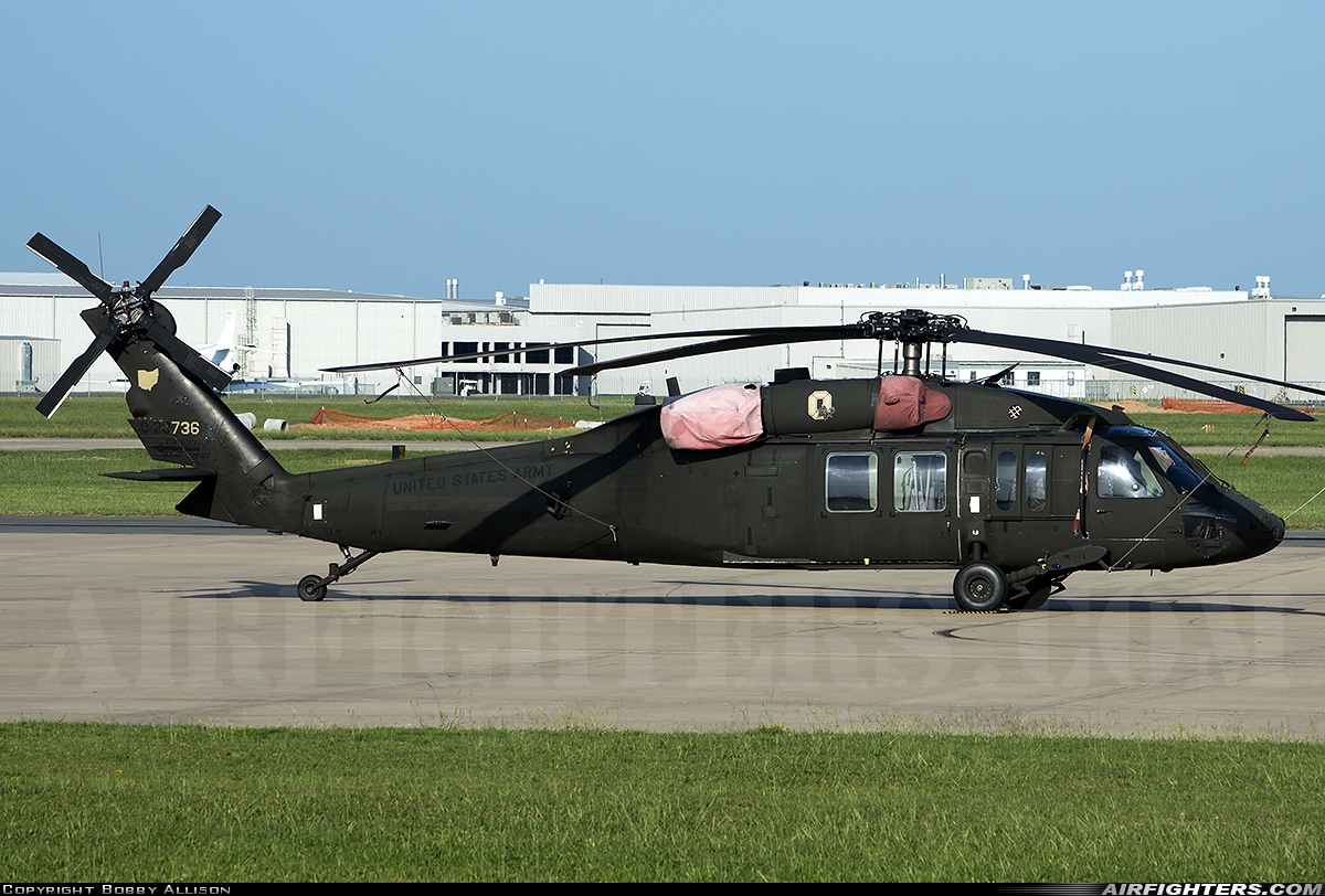 USA - Army Sikorsky UH-60A Black Hawk (S-70A) 82-23736 at Little Rock National Airport (KLIT), USA
