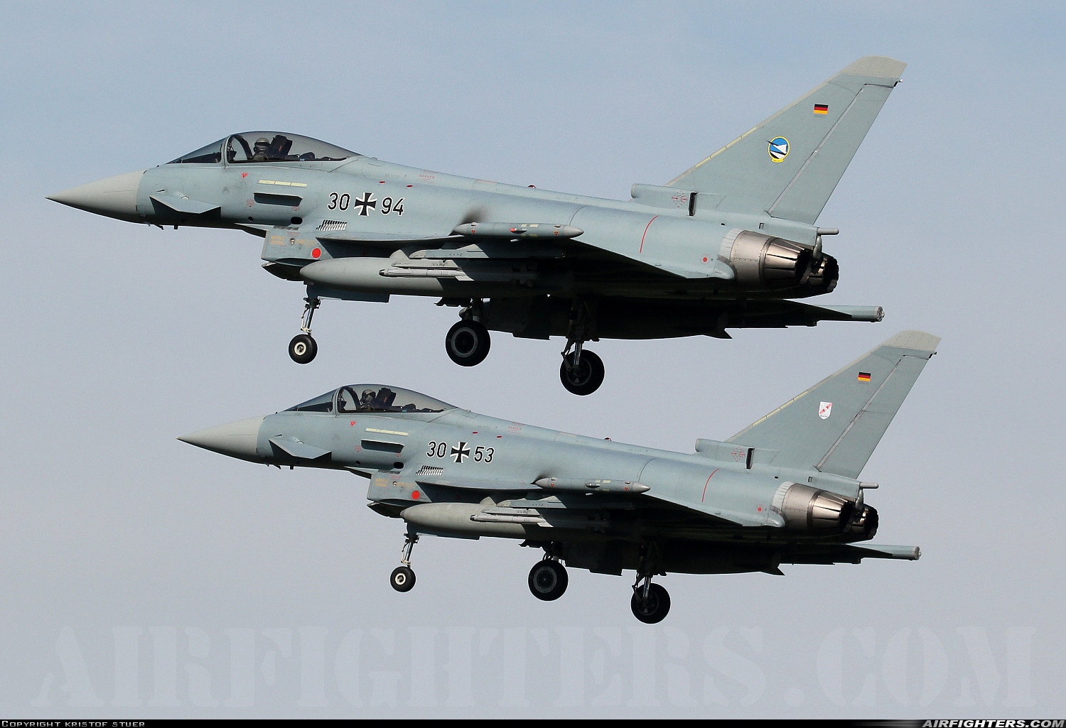 Germany - Air Force Eurofighter EF-2000 Typhoon S 30+94 at Norvenich (ETNN), Germany