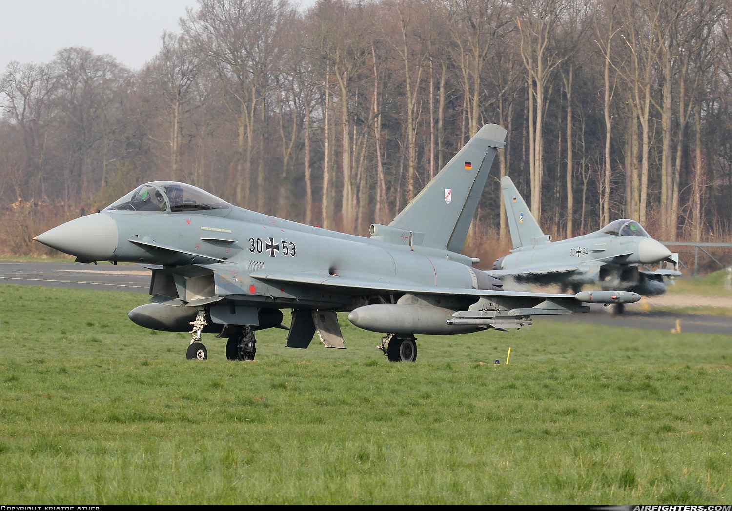 Germany - Air Force Eurofighter EF-2000 Typhoon S 30+53 at Norvenich (ETNN), Germany