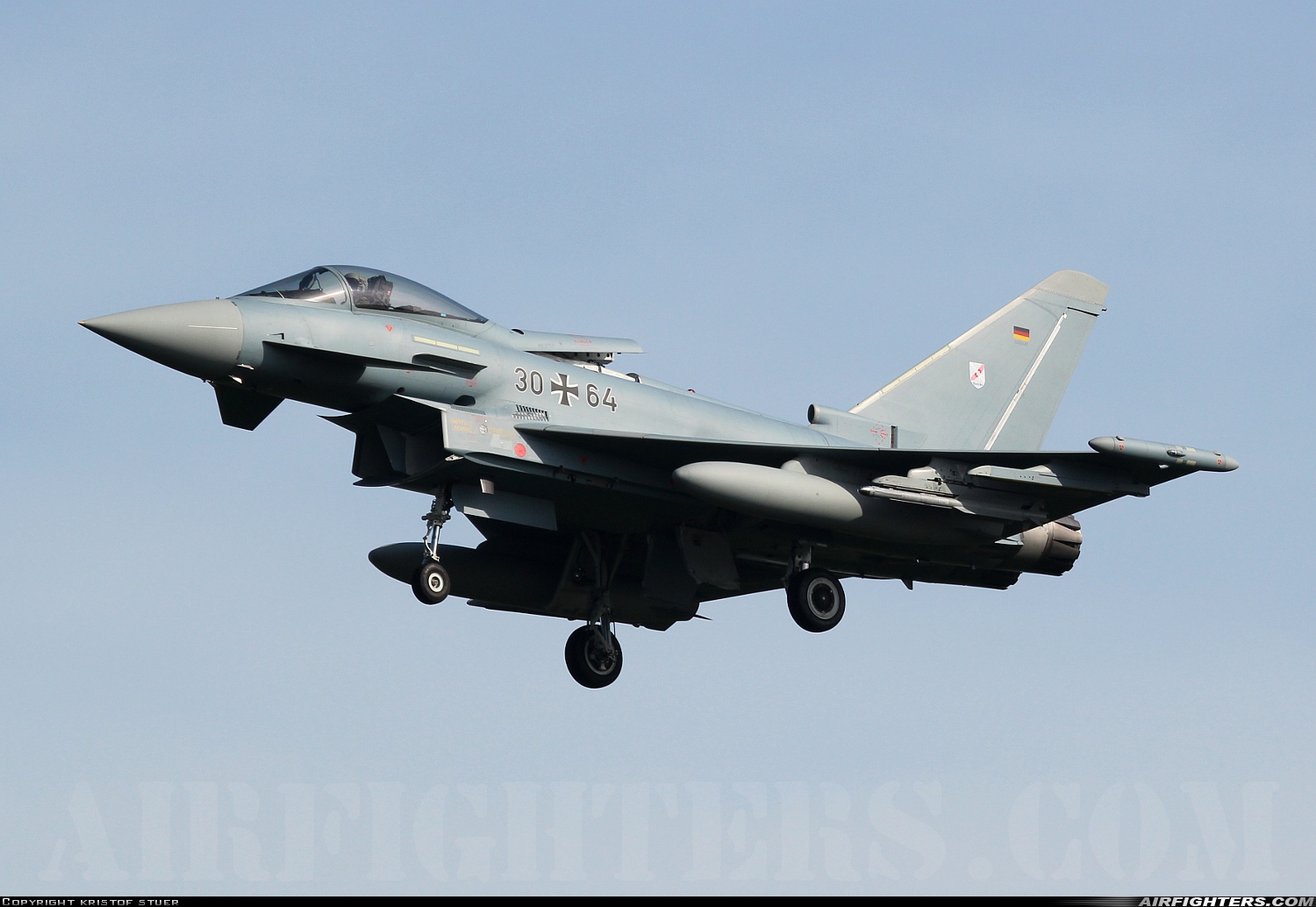 Germany - Air Force Eurofighter EF-2000 Typhoon S 30+64 at Norvenich (ETNN), Germany
