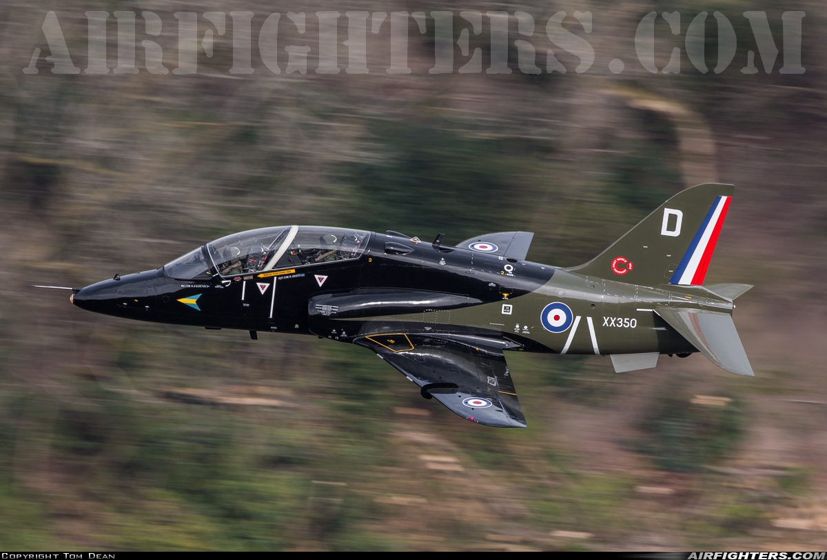 UK - Air Force British Aerospace Hawk T.1A XX350 at Off-Airport - Machynlleth Loop Area, UK