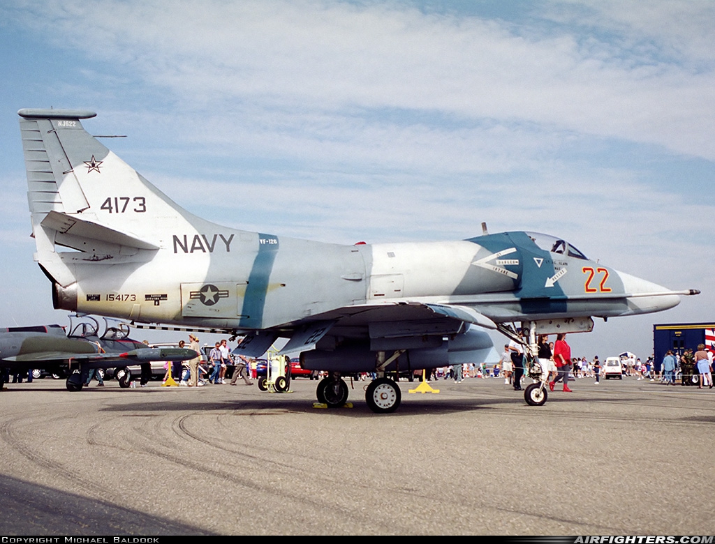 USA - Navy Douglas A-4F Skyhawk 154173 at Point Mugu - NAS / Naval Bases Ventura County (NTD / KNTD), USA
