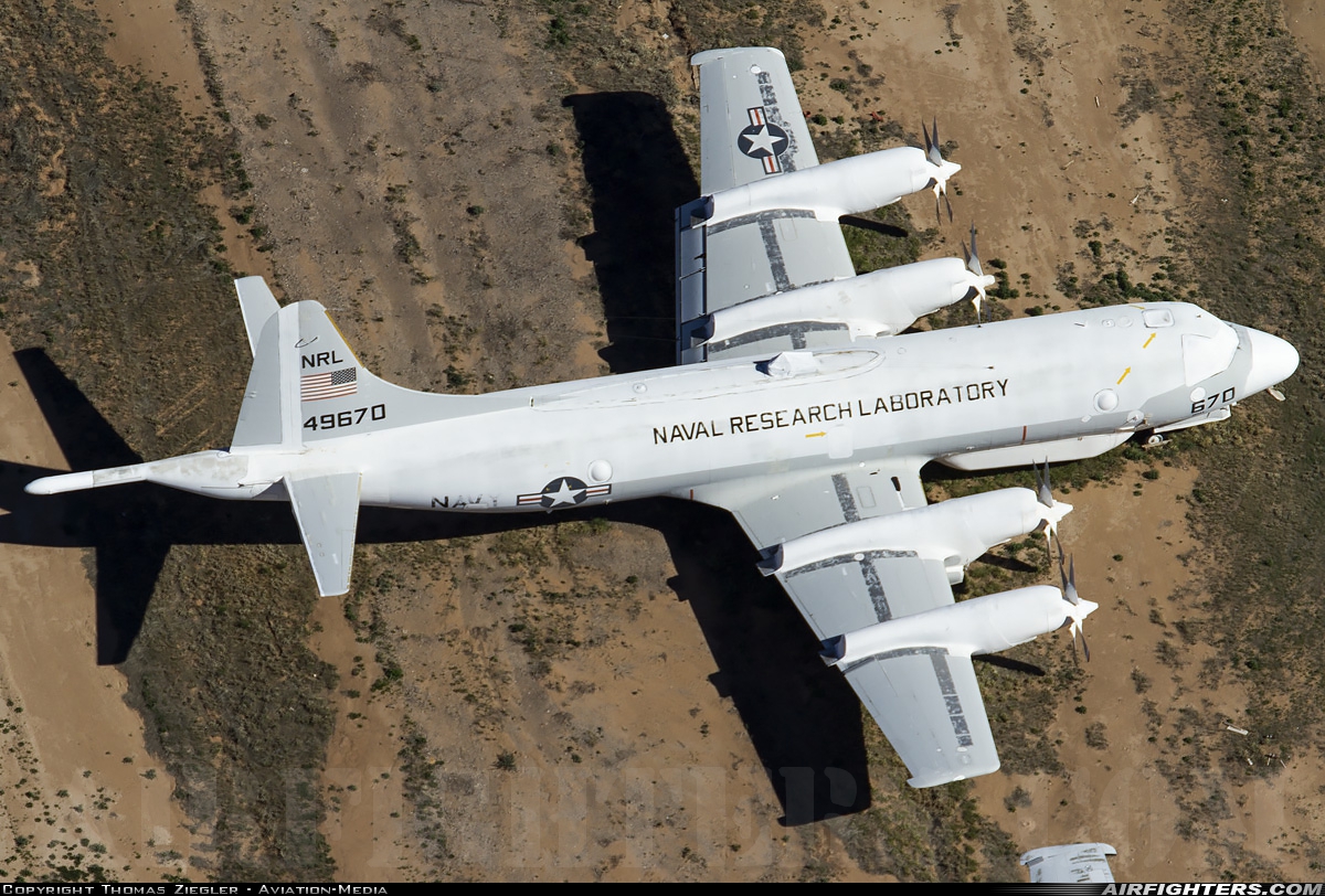 USA - Navy Lockheed RP-3A Orion 149670 at Tucson - Davis-Monthan AFB (DMA / KDMA), USA