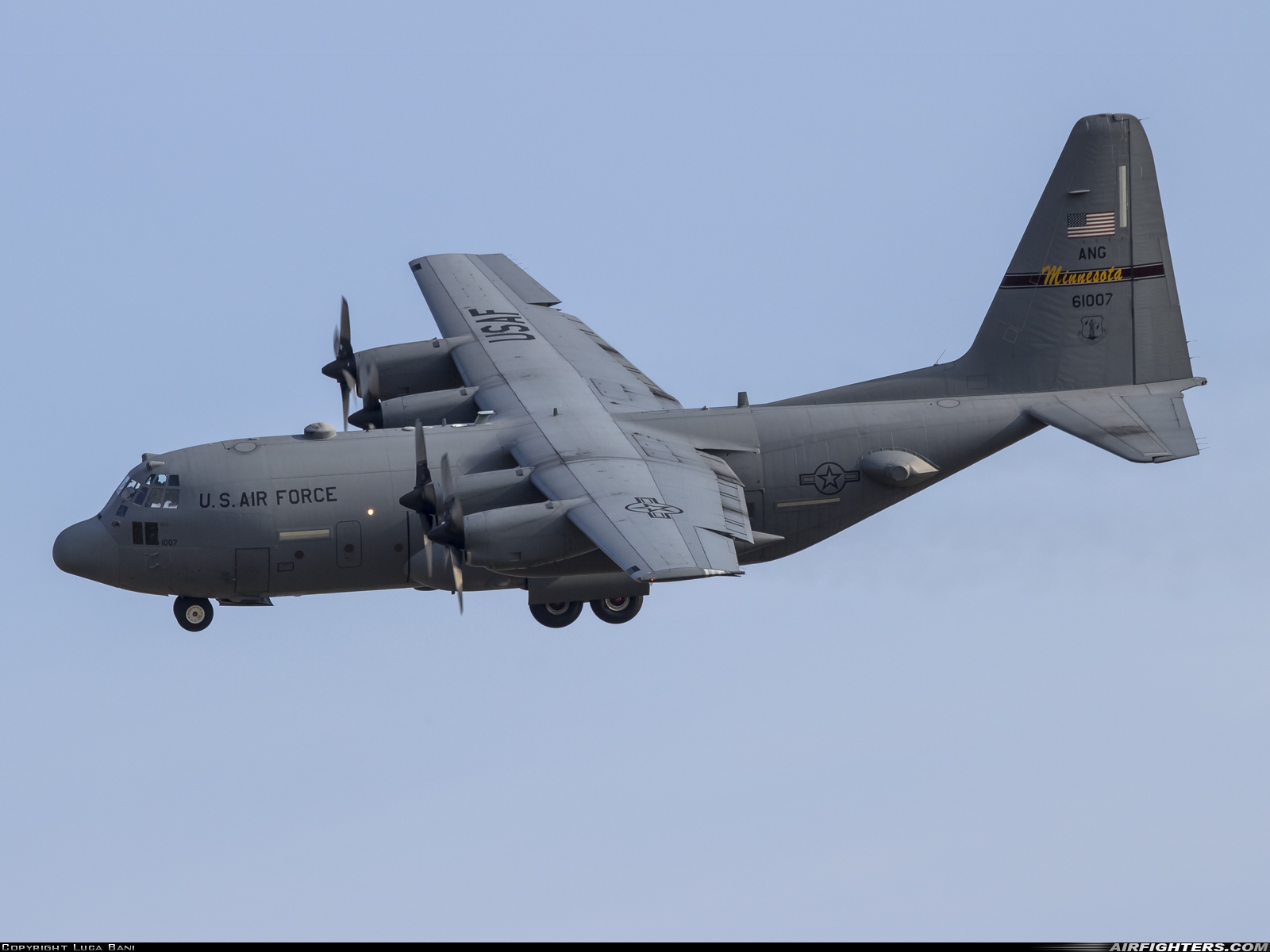 USA - Air Force Lockheed C-130H Hercules (L-382) 96-1007 at Aviano (- Pagliano e Gori) (AVB / LIPA), Italy