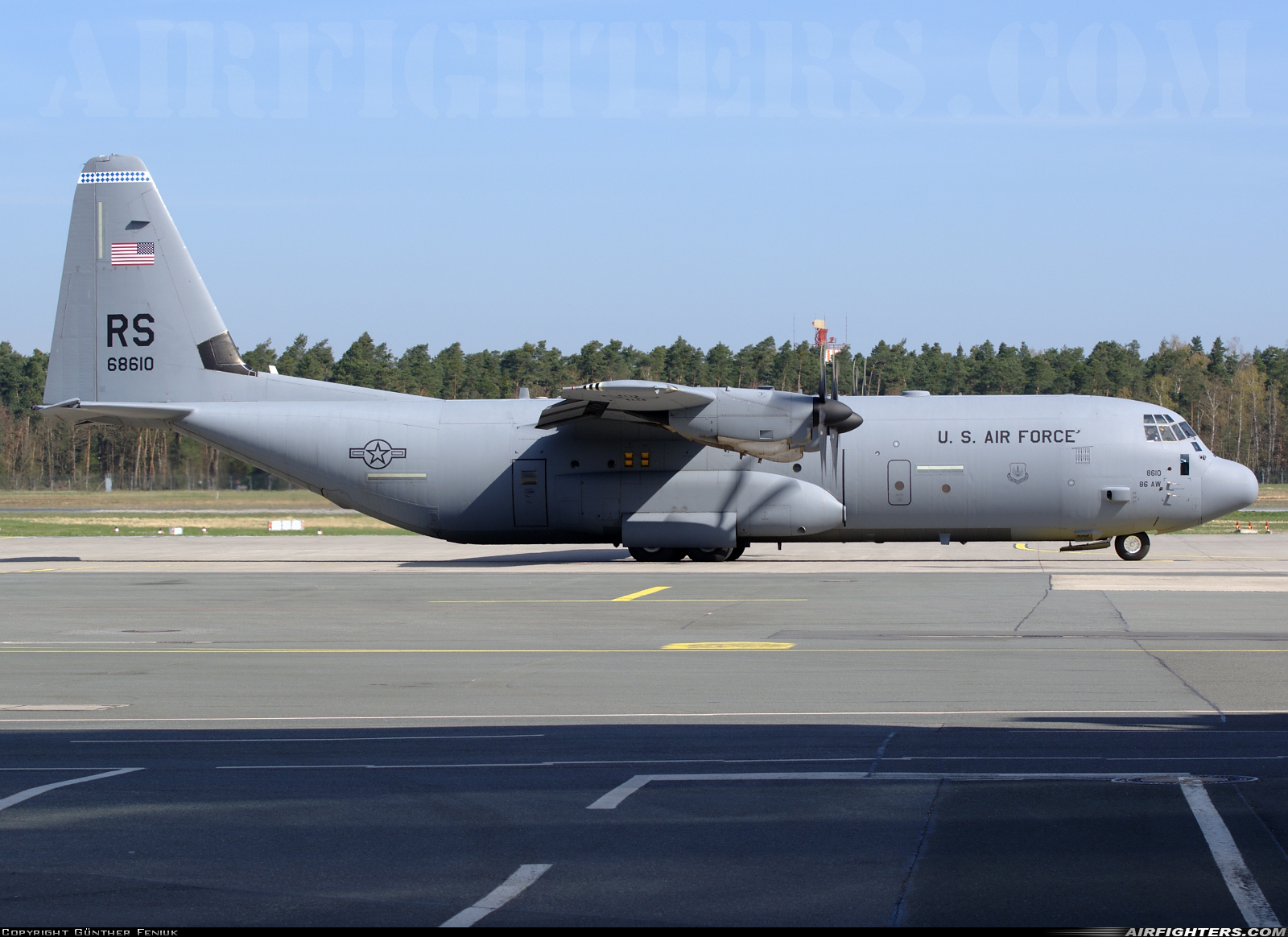 USA - Air Force Lockheed Martin C-130J-30 Hercules (L-382) 06-8610 at Nuremberg (NUE / EDDN), Germany