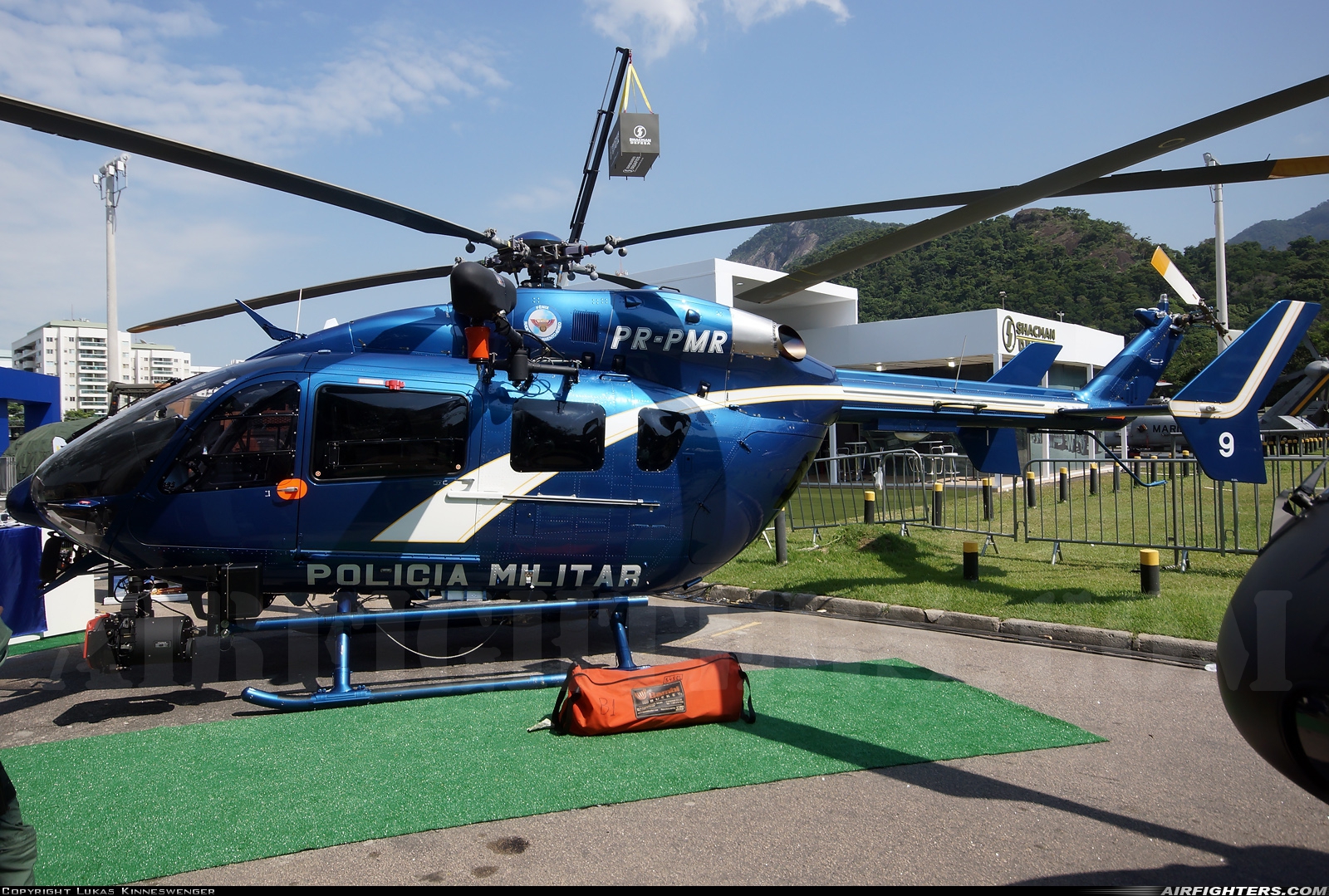 Brazil - Police Eurocopter EC-145C2 PR-PMR at Off-Airport - Rio de Janeiro, Brazil