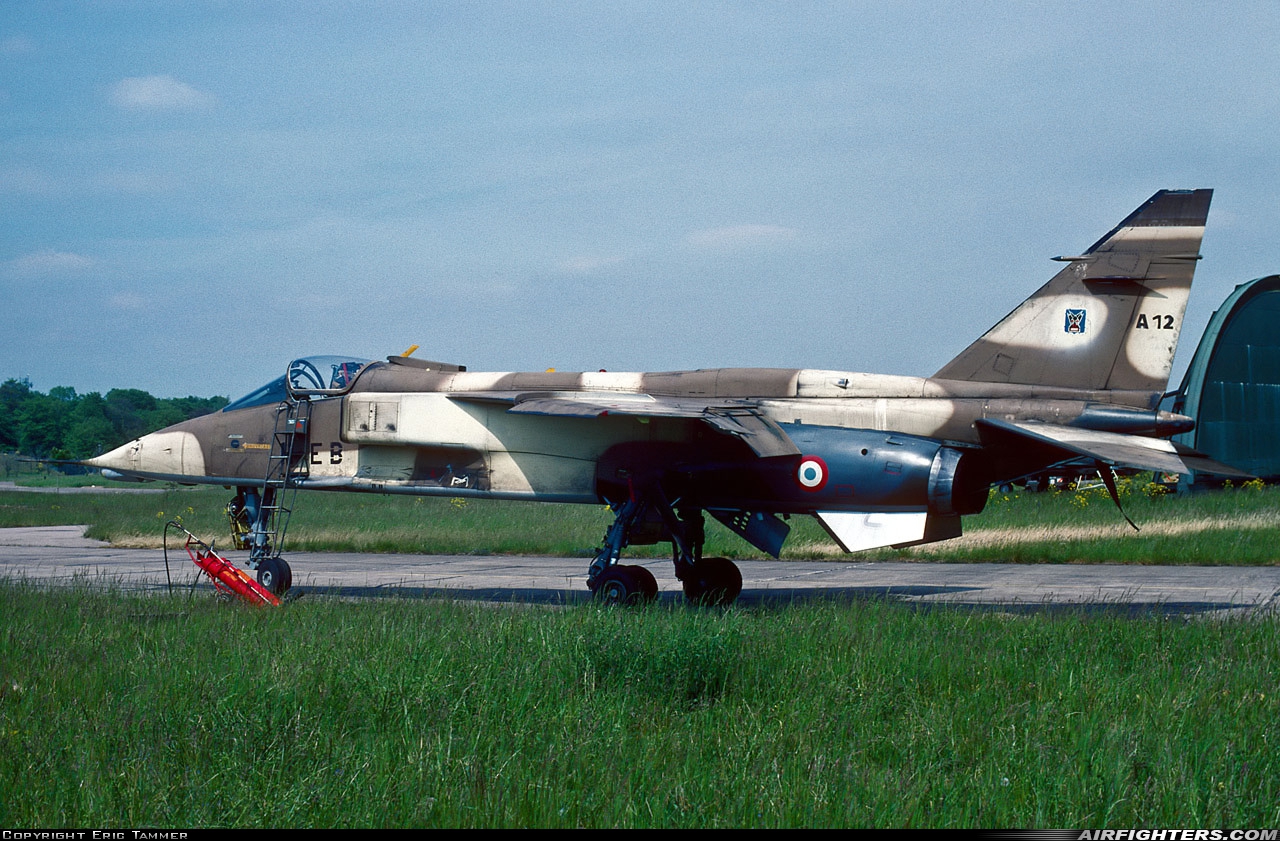 France - Air Force Sepecat Jaguar A A12 at Toul - Rosieres (LFSL), France