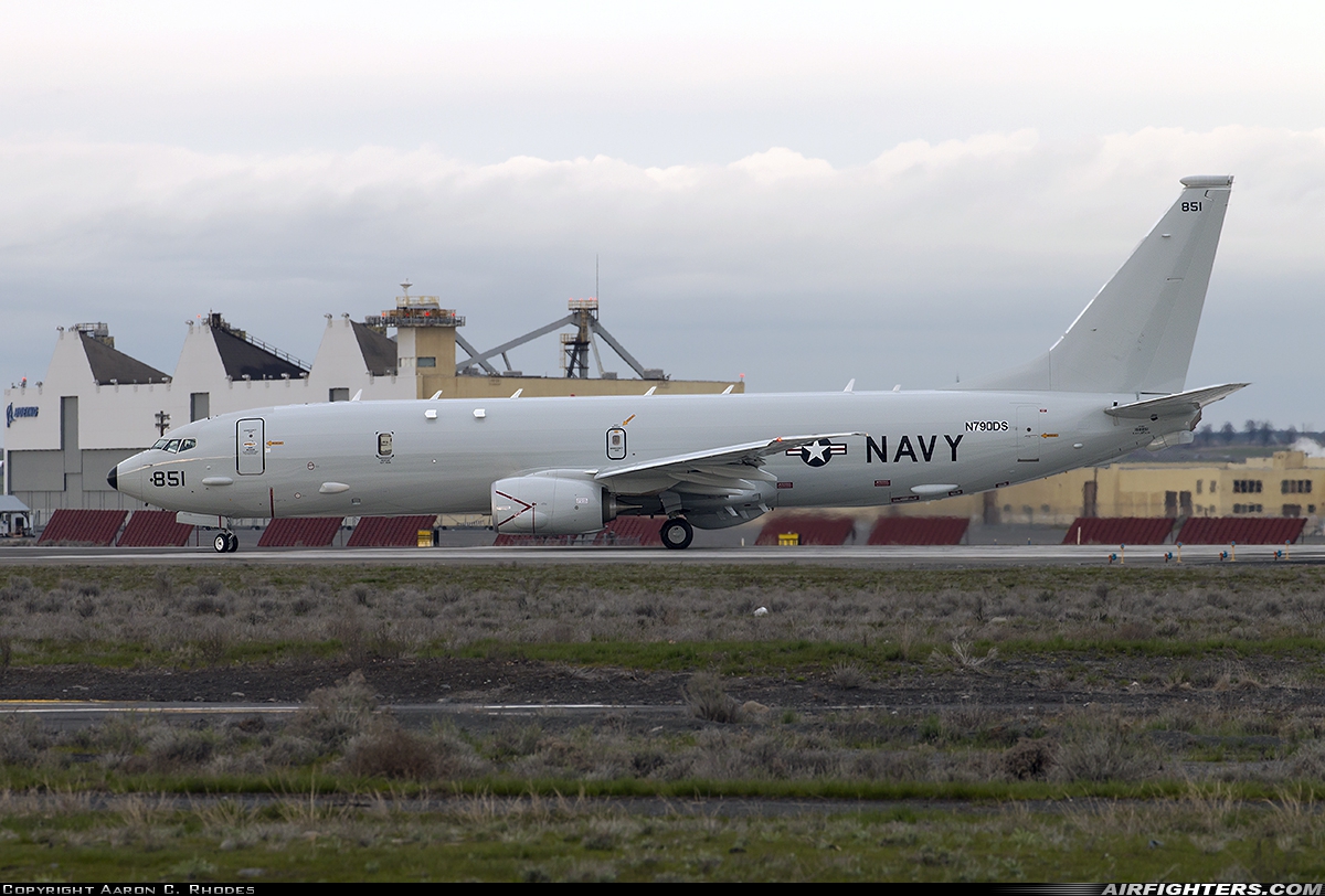 USA - Navy Boeing P-8A Poseidon (737-800ERX) N790DS at Moses Lake - Grant County Int. (Larson AFB) (MWH / LRN), USA