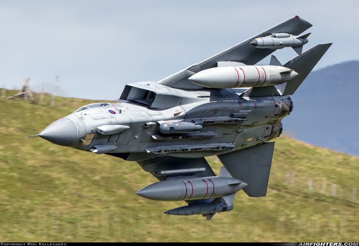 UK - Air Force Panavia Tornado GR4 ZA542 at Off-Airport - Machynlleth Loop Area, UK
