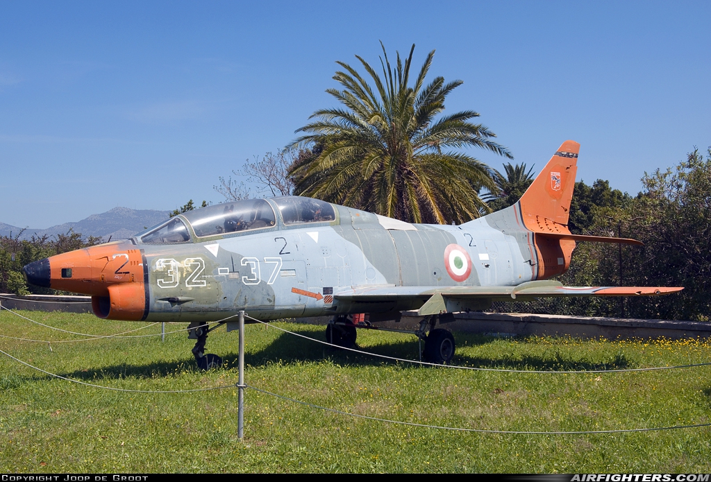 Italy - Air Force Fiat G-91T1 MM6337 at Palermo - Boccadifalco (LICP), Italy