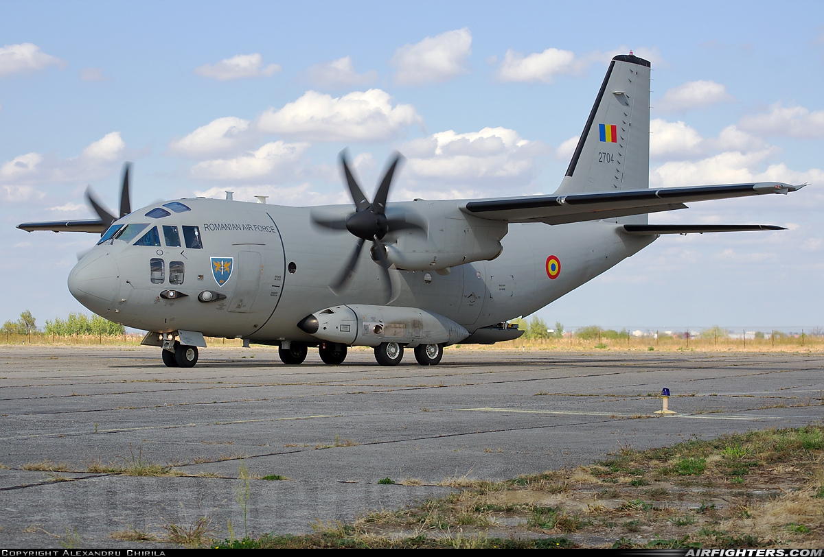 Romania - Air Force Alenia Aermacchi C-27J Spartan 2704 at Satu Mare (SUJ/LRSM), Romania
