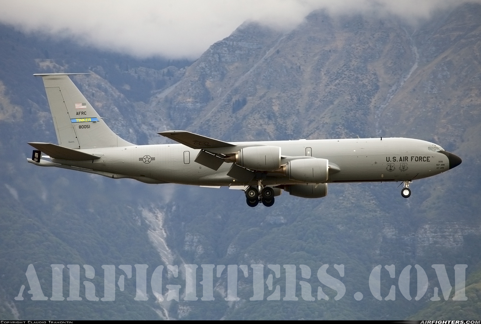 USA - Air Force Boeing KC-135R Stratotanker (717-148) 58-0051 at Aviano (- Pagliano e Gori) (AVB / LIPA), Italy