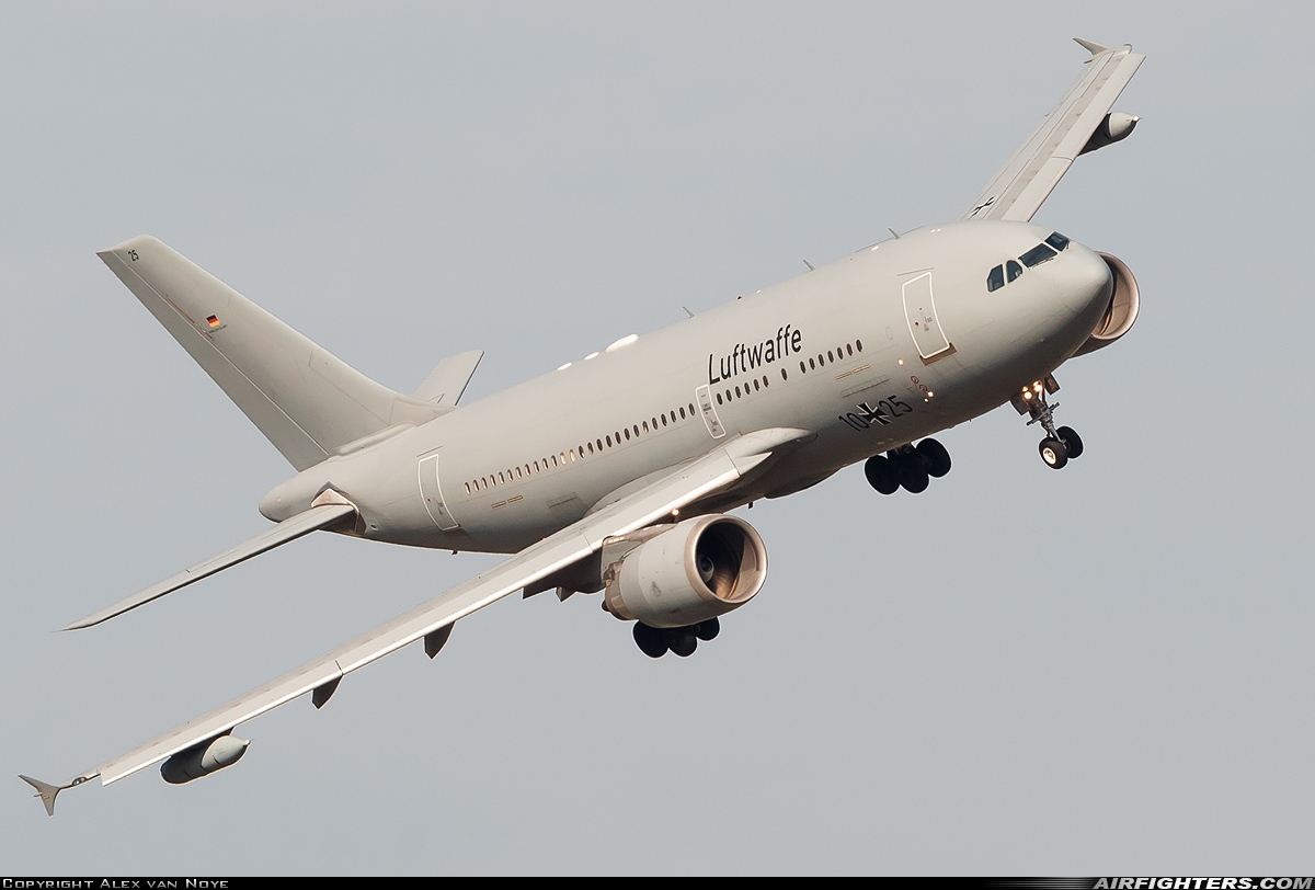 Germany - Air Force Airbus A310-304MRTT 10+25 at Eindhoven (- Welschap) (EIN / EHEH), Netherlands