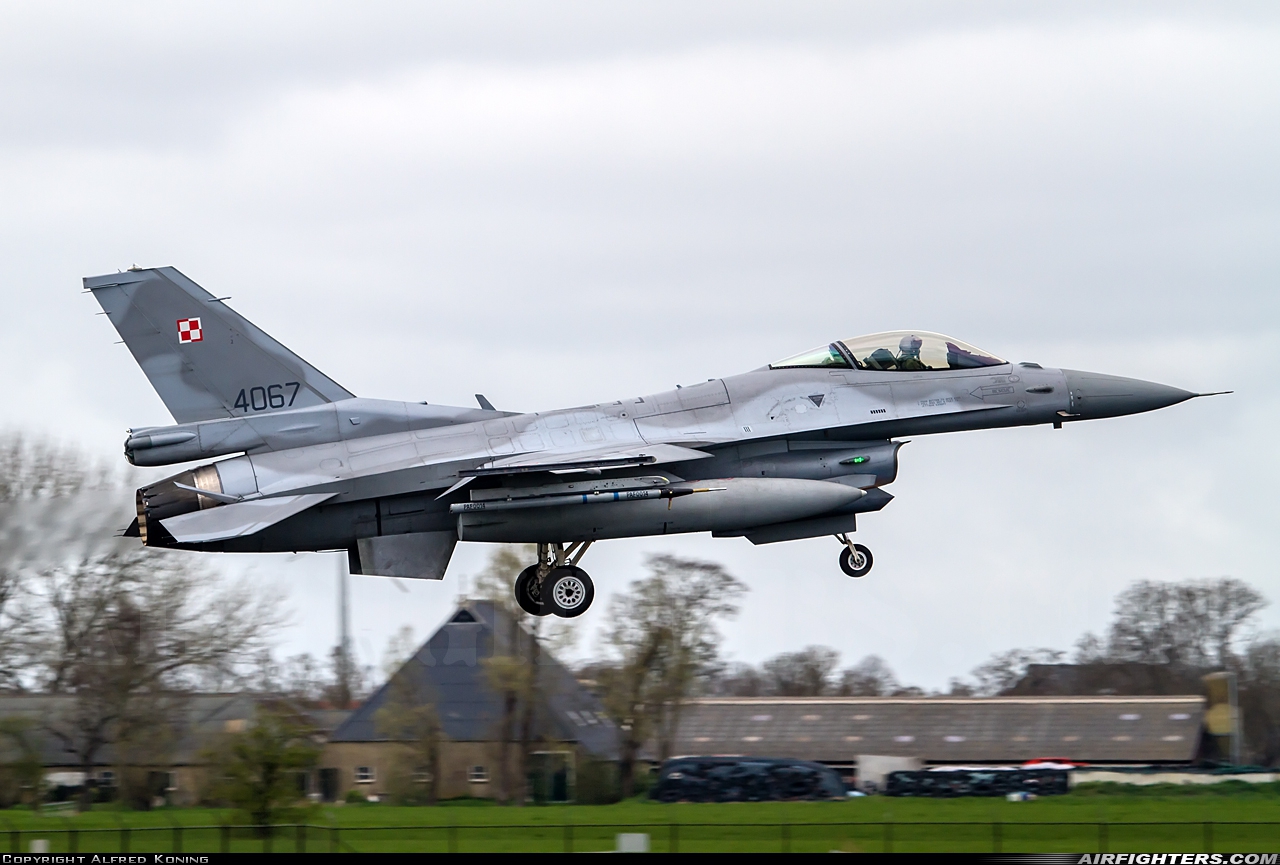 Poland - Air Force General Dynamics F-16C Fighting Falcon 4067 at Leeuwarden (LWR / EHLW), Netherlands