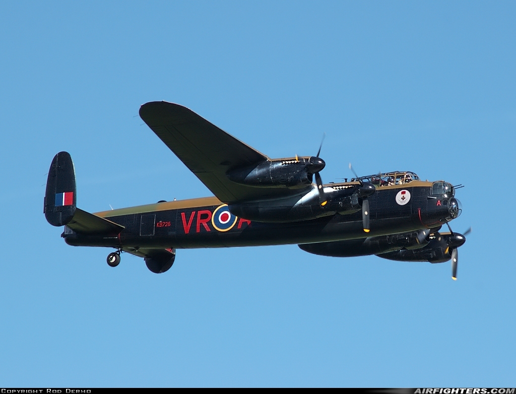 Private Avro 683 Lancaster B.X C-GVRA at Kitchener - Region of Waterloo Int. (YKF / CYKF), Canada