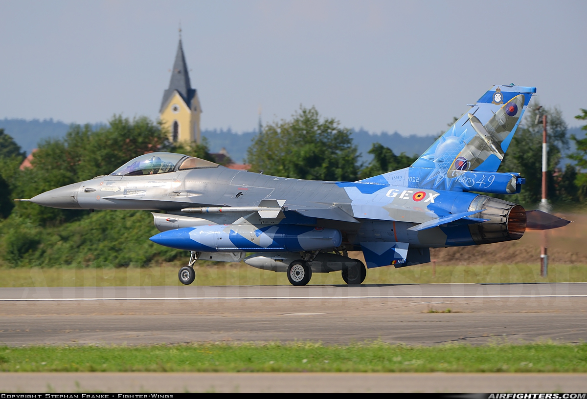 Belgium - Air Force General Dynamics F-16AM Fighting Falcon FA-110 at Neuburg - Zell (ETSN), Germany