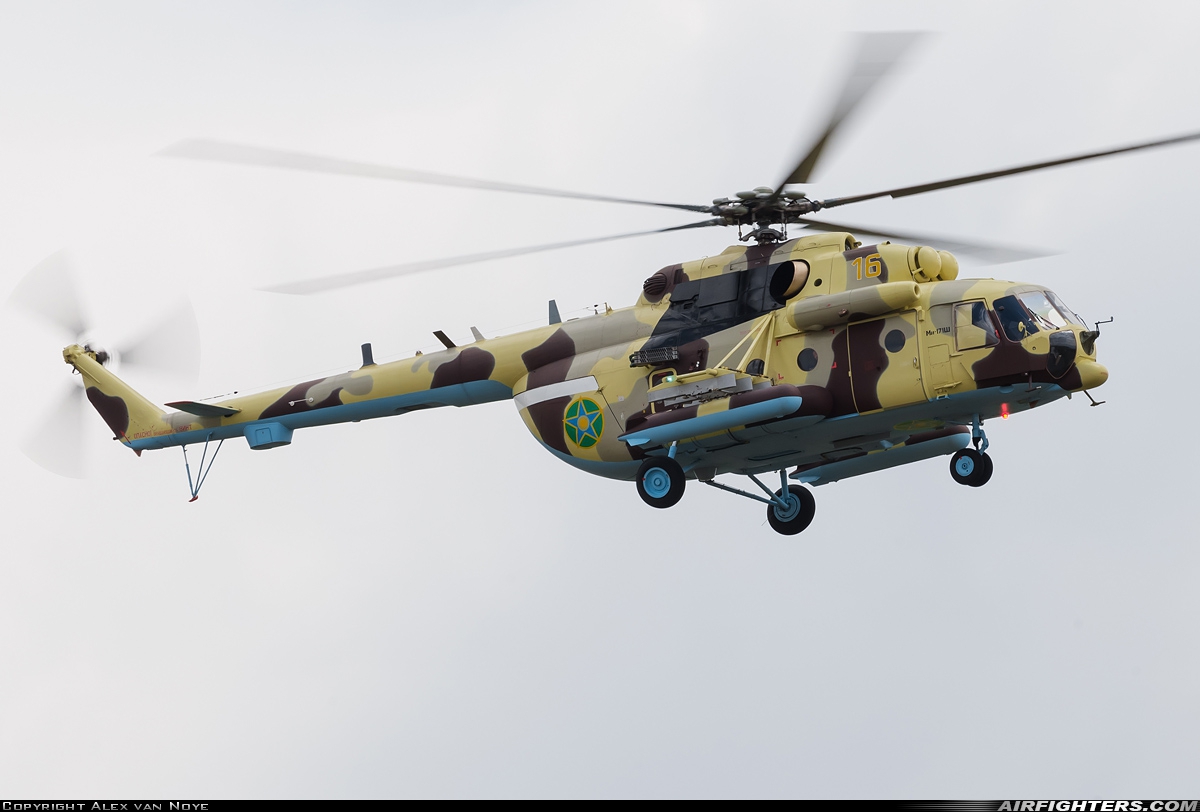 Kazakhstan - Border Guard Mil Mi-171Sh  at Astana (Aqmola / Tselinograd) (TSE / UACC), Kazakhstan