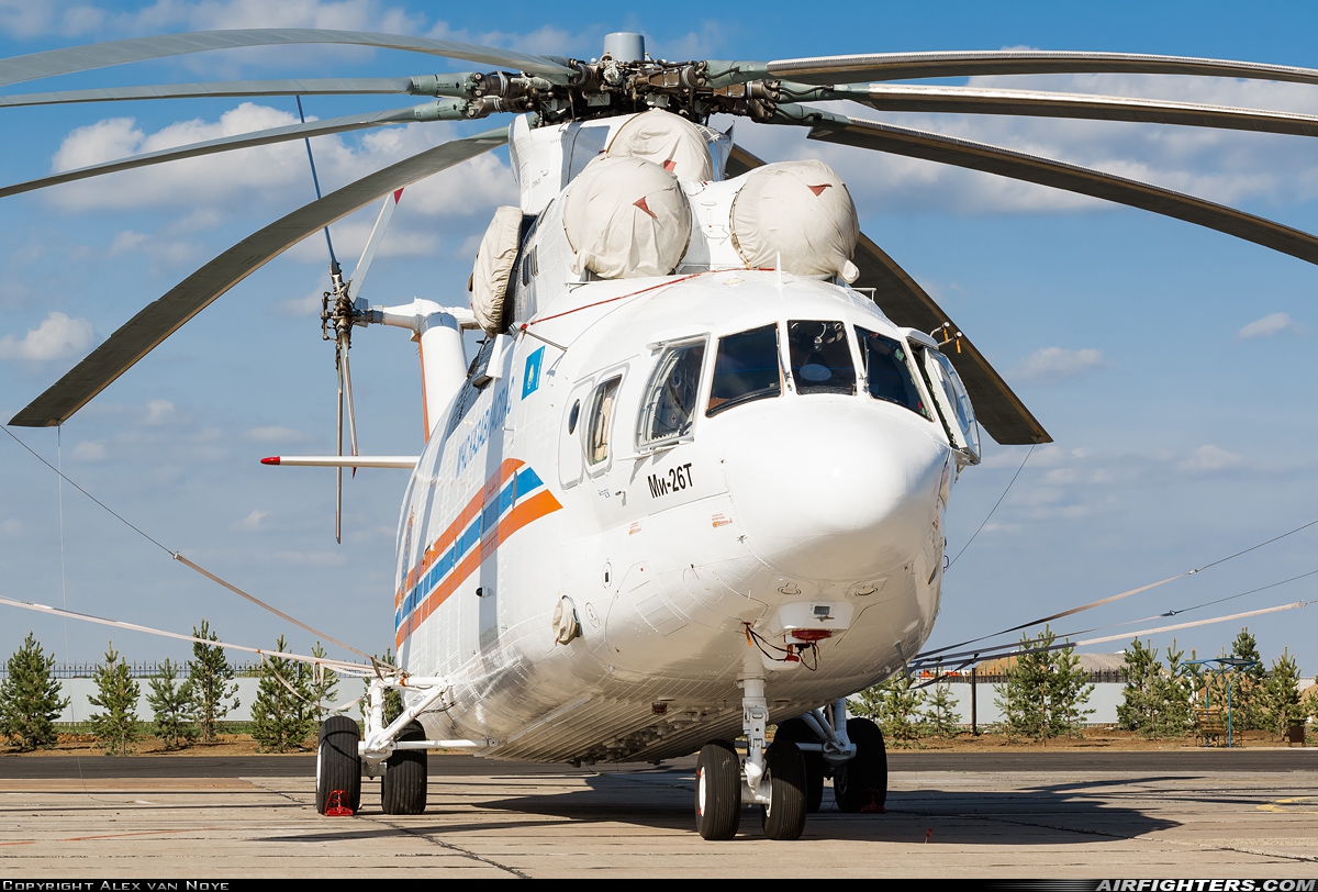 Kazakhstan - McHS KazAviaSpas Mil Mi-26T UR-MI602 at Astana (Aqmola / Tselinograd) (TSE / UACC), Kazakhstan