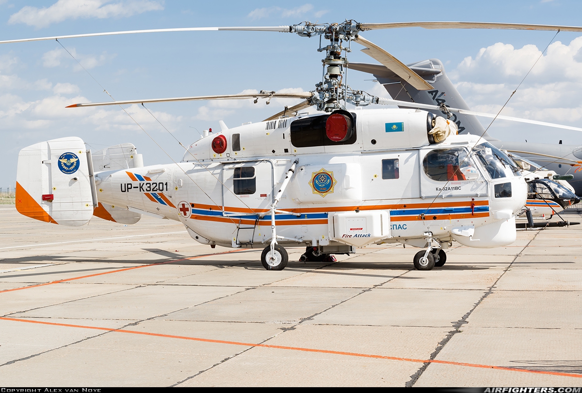 Kazakhstan - McHS KazAviaSpas Kamov Ka-32A11BC UP-K3201 at Astana (Aqmola / Tselinograd) (TSE / UACC), Kazakhstan