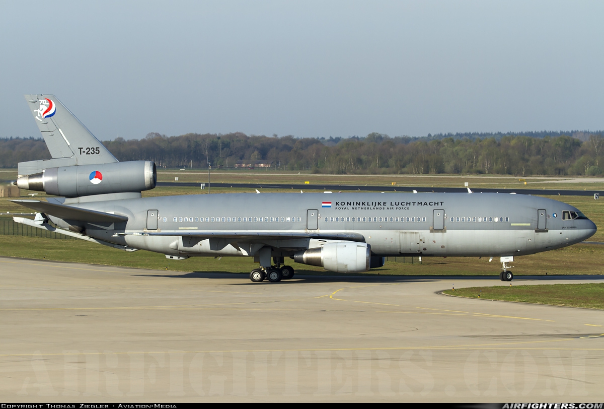 Netherlands - Air Force McDonnell Douglas KDC-10-30CF T-235 at Eindhoven (- Welschap) (EIN / EHEH), Netherlands