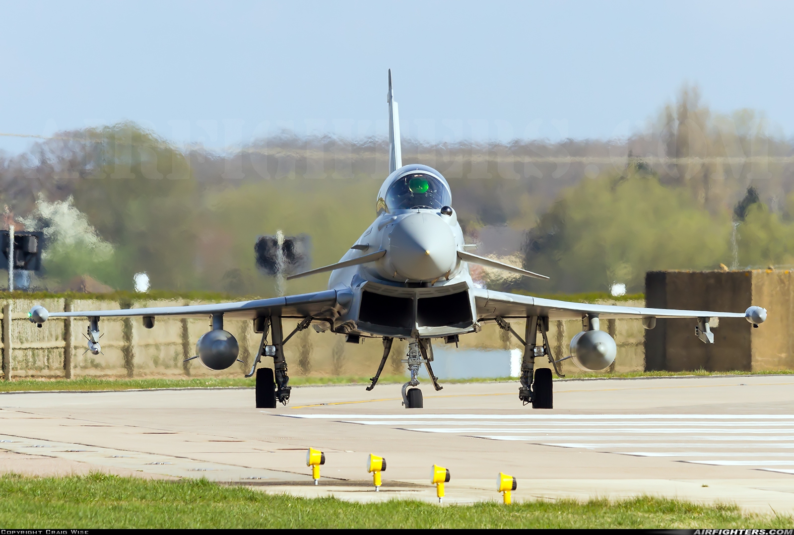 UK - Air Force Eurofighter Typhoon T3 ZJ803 at Coningsby (EGXC), UK