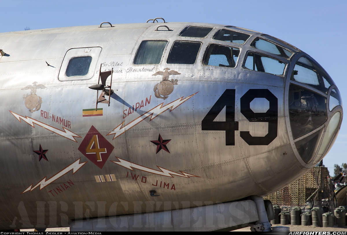 USA - Air Force Boeing B-29A Superfortress 44-61669 at Riverside - March ARB (AFB / Field) (RIV / KRIV), USA