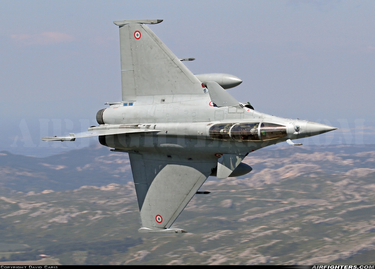 France - Air Force Dassault Rafale B 329 at In Flight, France