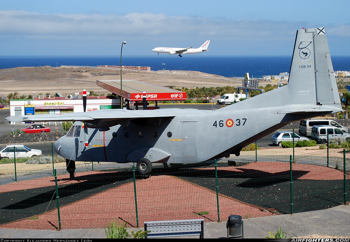 Spain - Air Force CASA C-212-100 Aviocar T.12B-54 at Gran Canaria (- Las Palmas / Gando) (LPA / GCLP), Spain