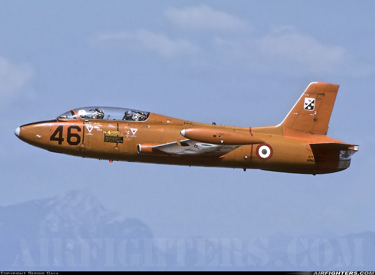 Italy - Air Force Aermacchi MB-326 MM54246 at Verona - Villafranca (Valerio Catullo) (VRN / LIPX), Italy