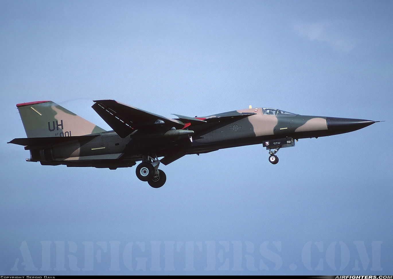 USA - Air Force General Dynamics F-111E Aardvark 68-0001 at Aviano (- Pagliano e Gori) (AVB / LIPA), Italy