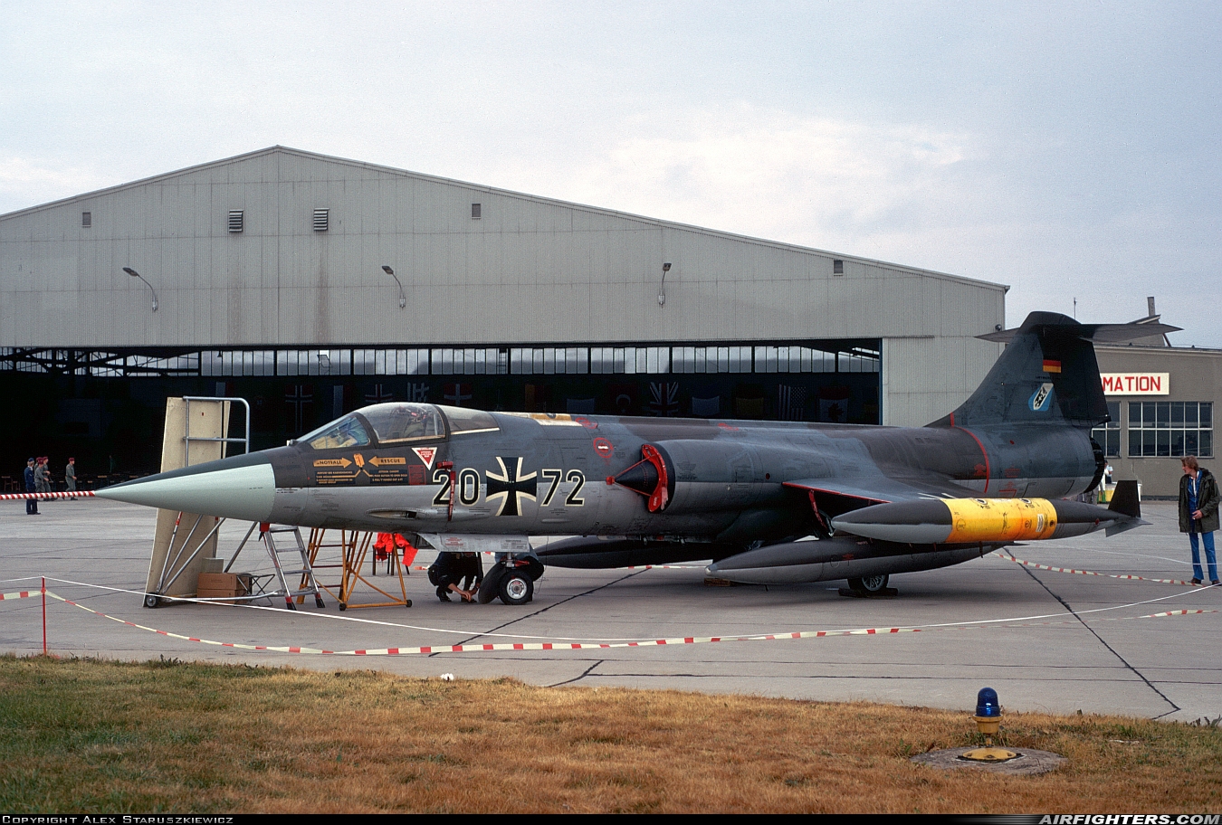 Germany - Air Force Lockheed F-104G Starfighter 20+72 at Buchel (ETSB), Germany