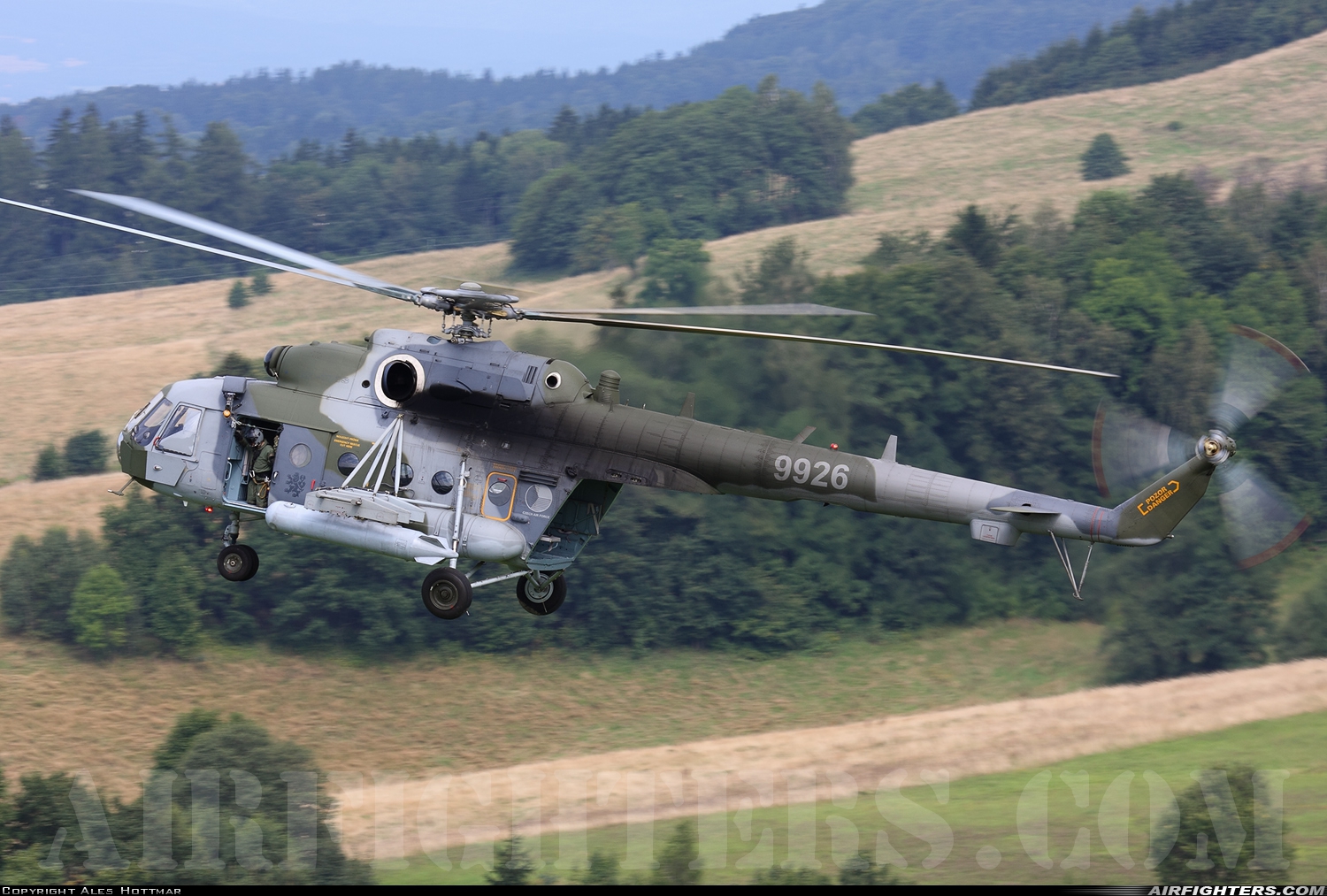 Czech Republic - Air Force Mil Mi-171Sh 9926 at Off-Airport - Kraliky, Czech Republic
