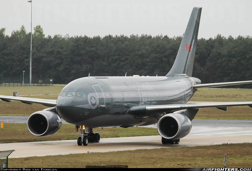 Canada - Air Force Airbus CC-150 Polaris (A310-304(F)) 15002 at Eindhoven (- Welschap) (EIN / EHEH), Netherlands