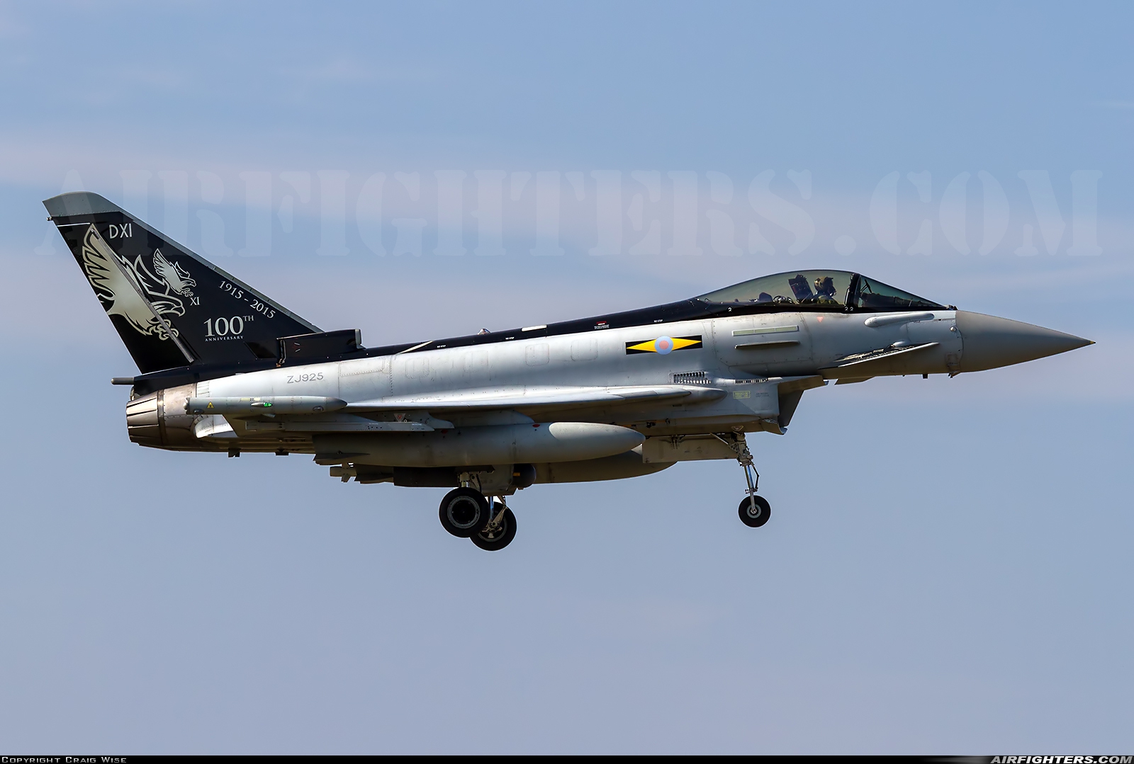 UK - Air Force Eurofighter Typhoon FGR4 ZJ925 at Coningsby (EGXC), UK