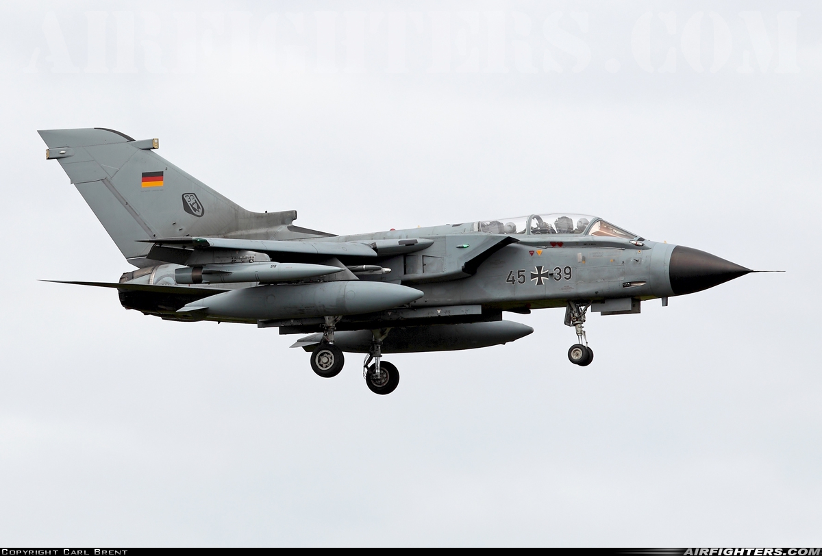 Germany - Air Force Panavia Tornado IDS 45+39 at Buchel (ETSB), Germany