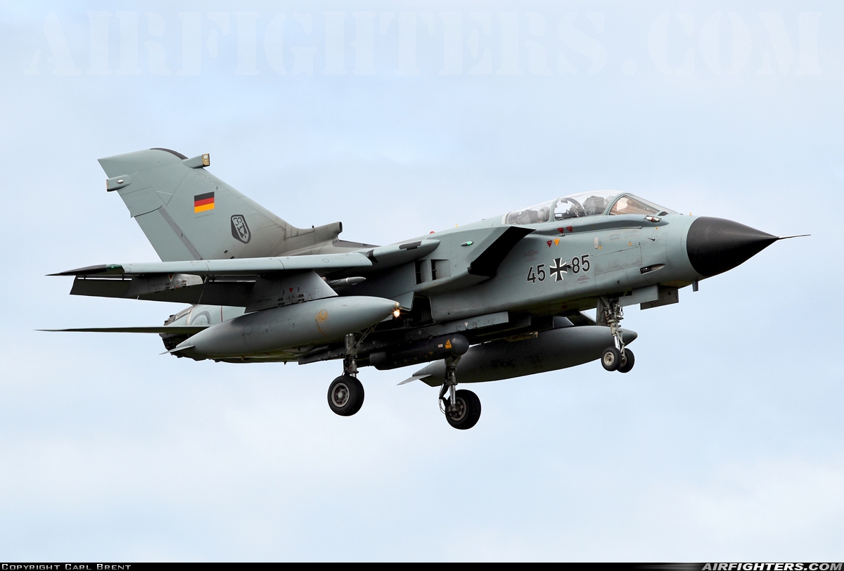 Germany - Air Force Panavia Tornado IDS 45+85 at Buchel (ETSB), Germany