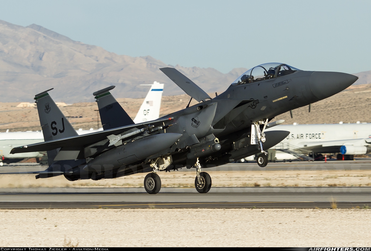 USA - Air Force McDonnell Douglas F-15E Strike Eagle 89-0498 at Las Vegas - Nellis AFB (LSV / KLSV), USA