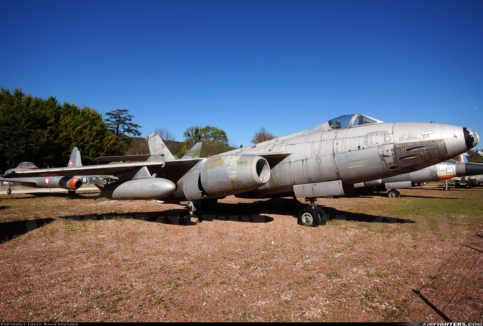 France - Air Force Sud-Ouest SO.4050 IIA Vautour 2 at Off-Airport - Savigny-les-Beaune, France
