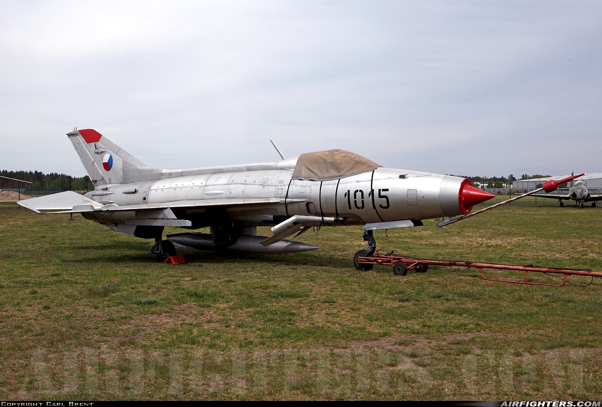 Czechoslovakia - Air Force Mikoyan-Gurevich MiG-21F-13 1015 at Cottbus North (ETHT), Germany