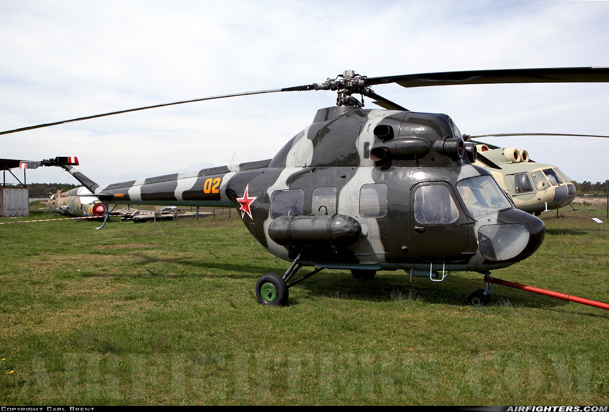 Russia - Air Force Mil Mi-2K 32 YELLOW at Cottbus North (ETHT), Germany