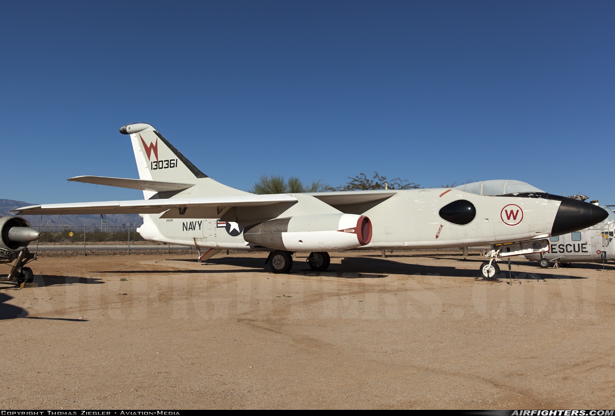 USA - Navy Douglas YEA-3A Skywarrior 130361 at Tucson - Pima Air and Space Museum, USA