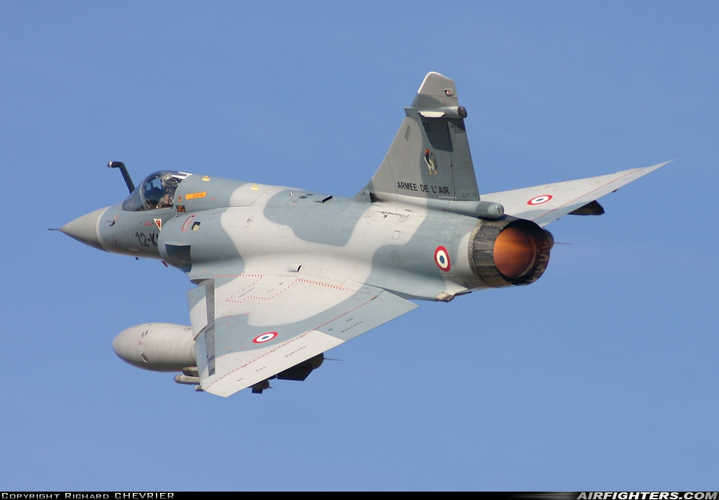 France - Air Force Dassault Mirage 2000C 121 at Orange - Caritat (XOG / LFMO), France