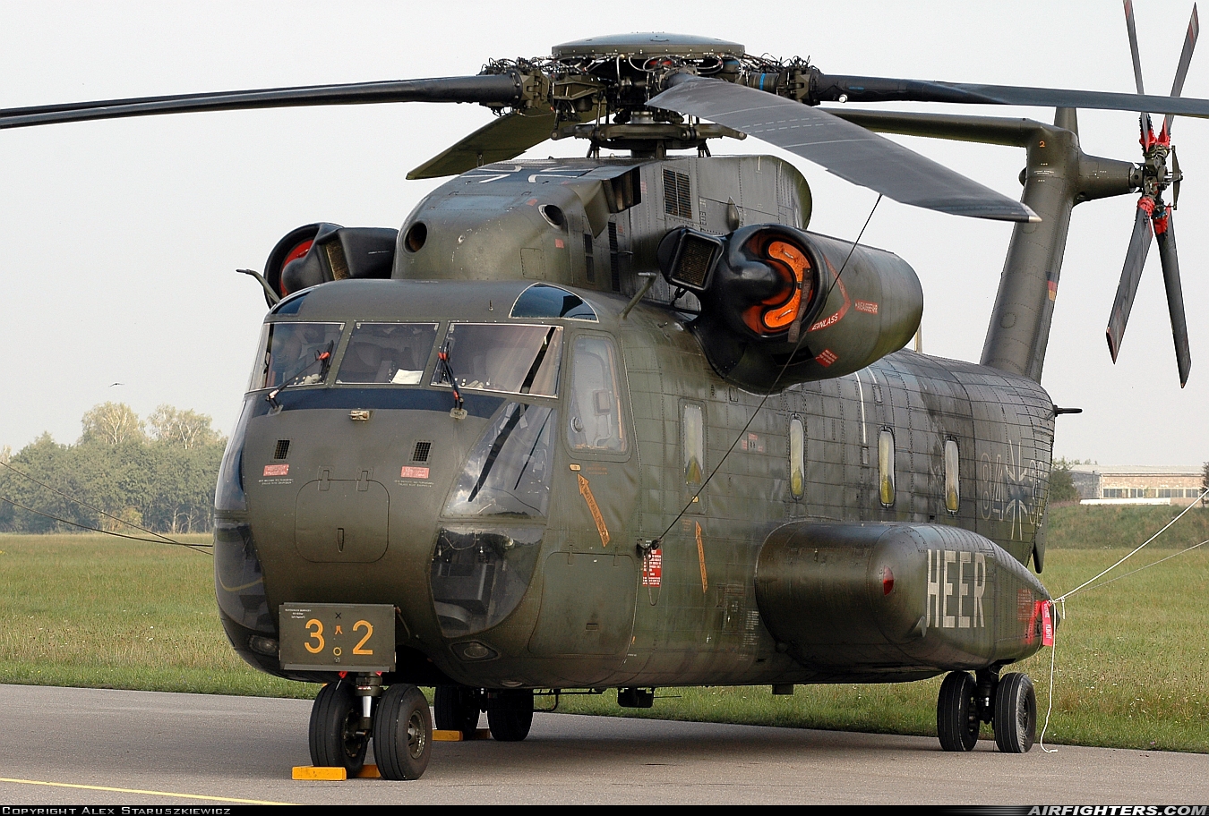 Germany - Army Sikorsky CH-53G (S-65) 84+32 at Lechfeld (ETSL), Germany