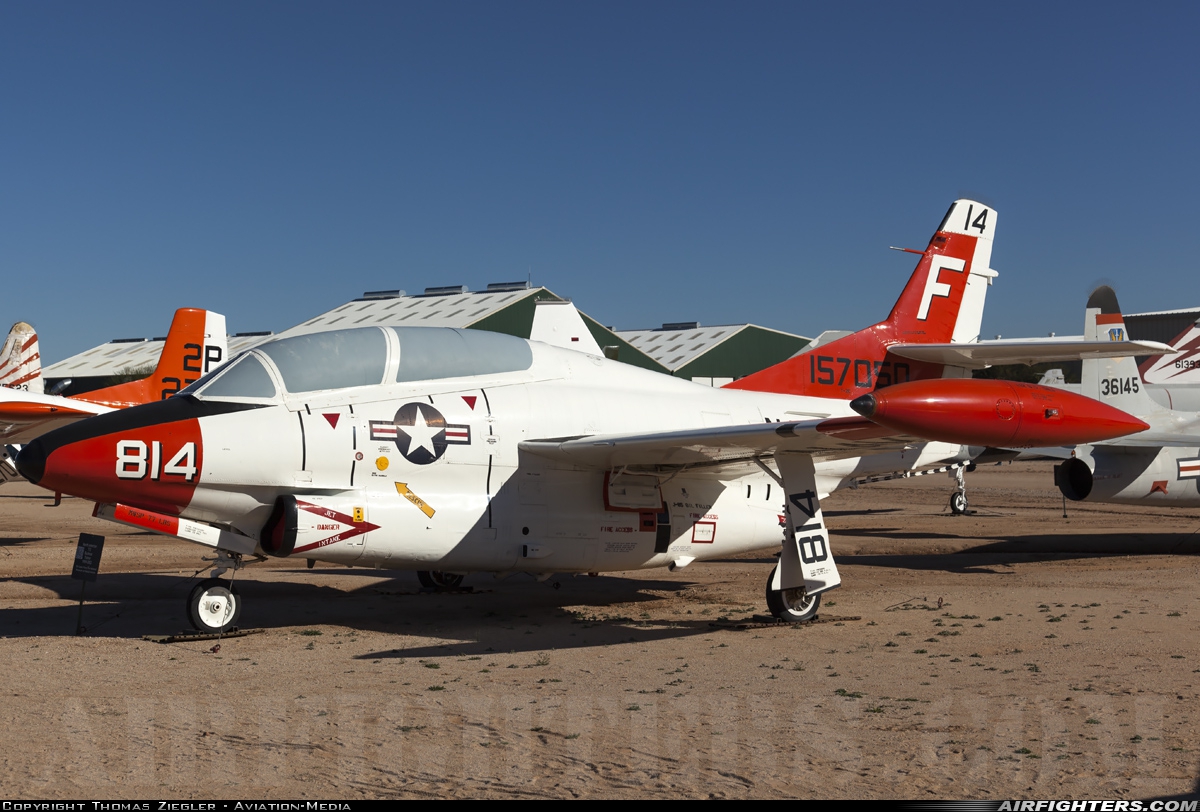 USA - Navy Rockwell T-2C Buckeye 157050 at Tucson - Pima Air and Space Museum, USA