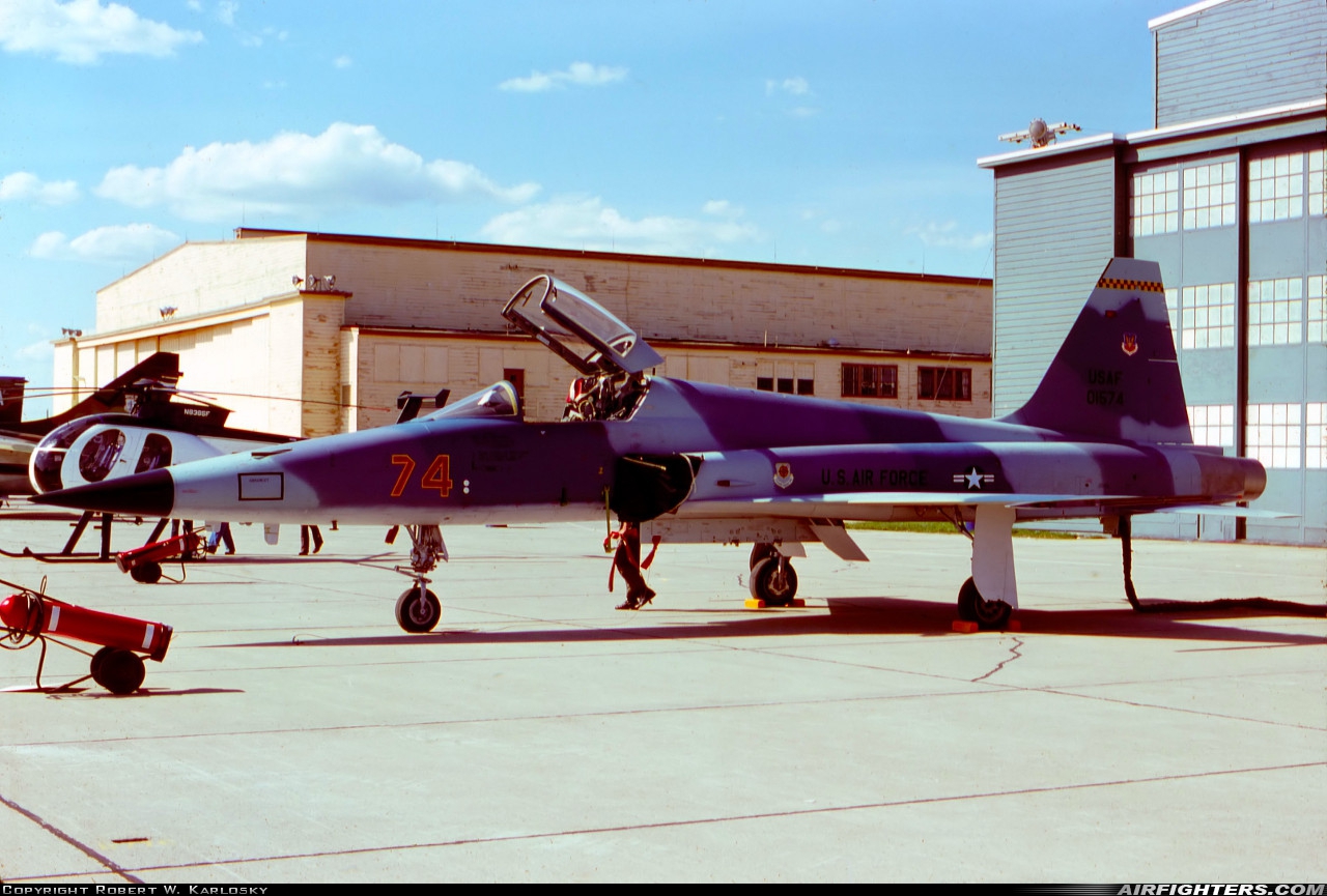 USA - Air Force Northrop F-5E Tiger II 74-1574 at Spokane - Fairchild AFB (KSKA), USA