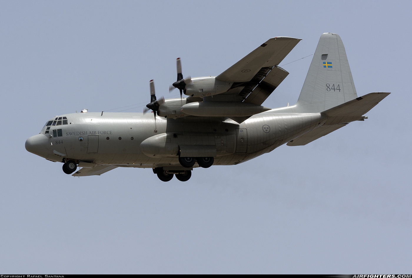 Sweden - Air Force Lockheed Tp-84 Hercules (C-130H / L-382) 84004 at Gran Canaria (- Las Palmas / Gando) (LPA / GCLP), Spain