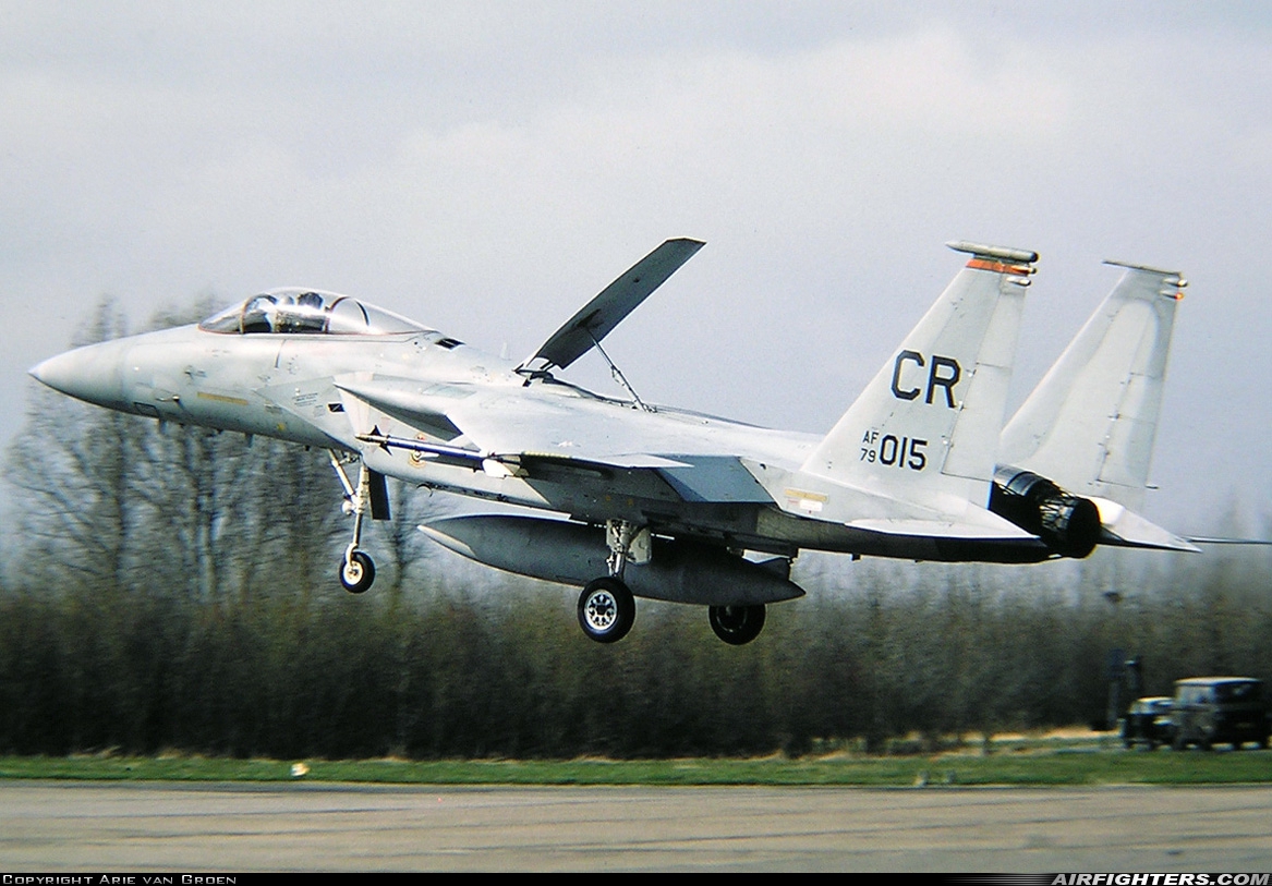 USA - Air Force McDonnell Douglas F-15C Eagle 79-0015 at Leeuwarden (LWR / EHLW), Netherlands