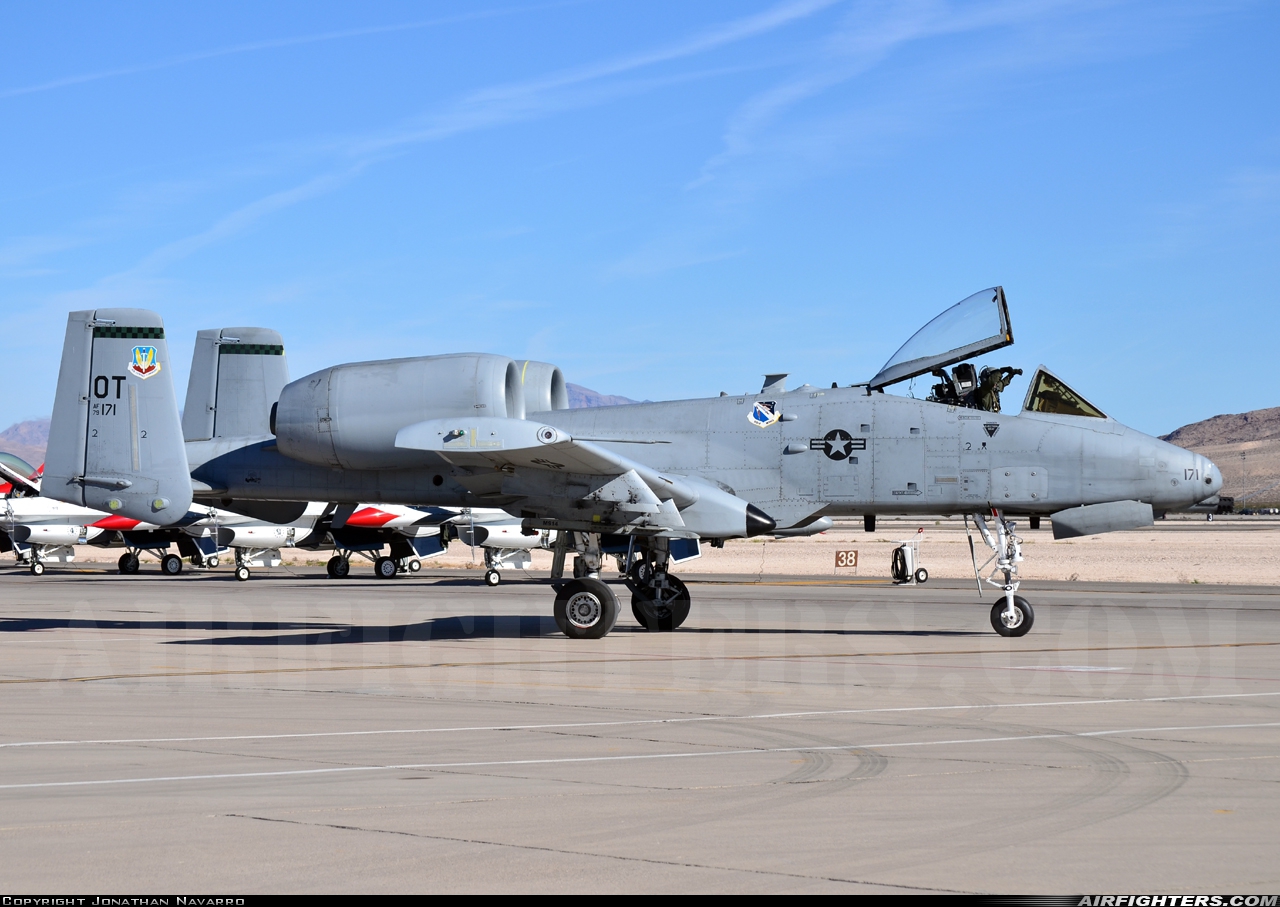 USA - Air Force Fairchild A-10C Thunderbolt II 79-0171 at Las Vegas - Nellis AFB (LSV / KLSV), USA